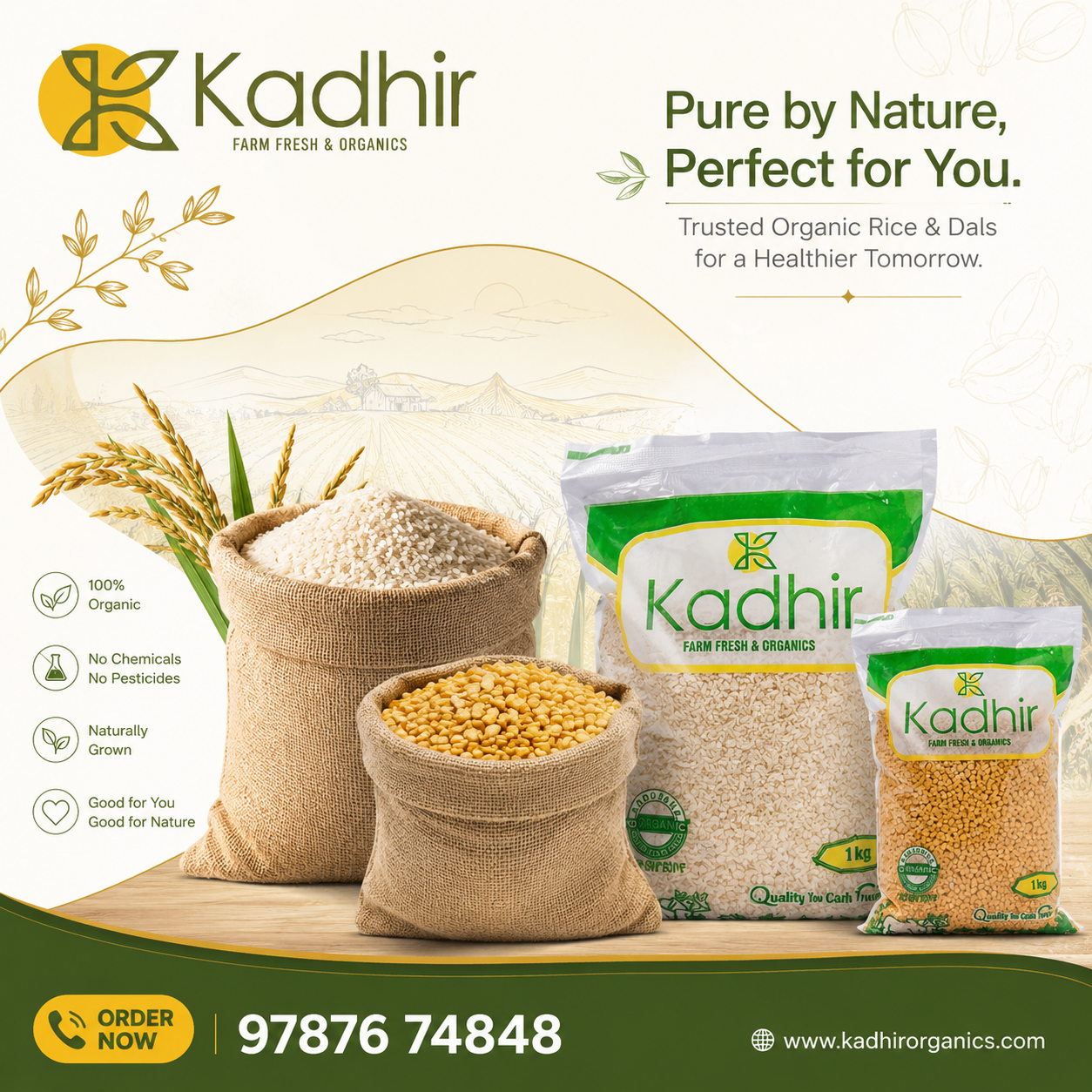 Fresh Organic Groceries In Online